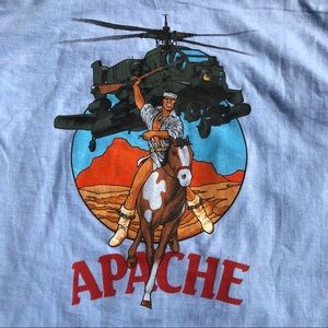 Single stitch Hazelwood Dremo Apache Graphic Sz L